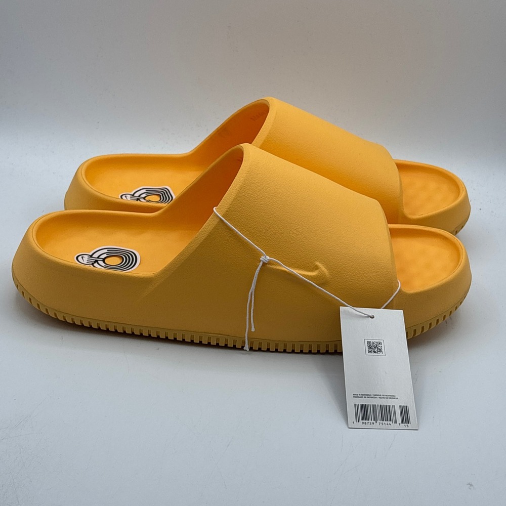 Nike Calm Slide 2.0 Shoes Mens Size 13 Topaz Gold Sandal FD4116-700